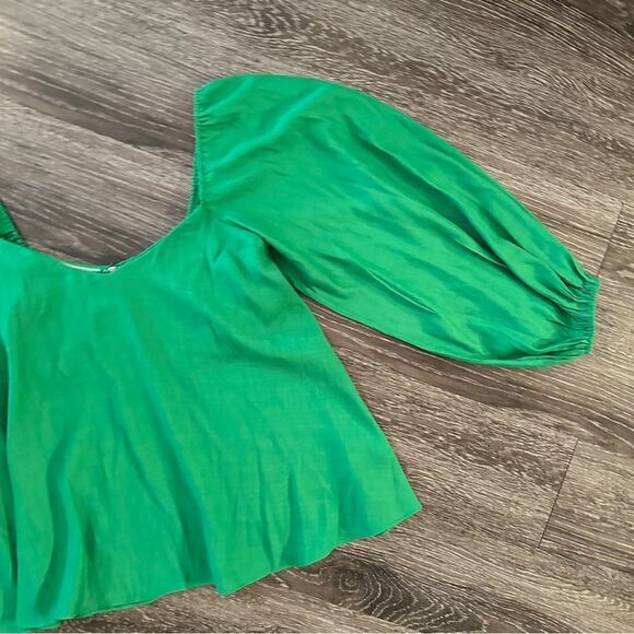 Tuckernuck Pomander Place Pippa Puff Sleeve Blouse - Picture 4 of 7